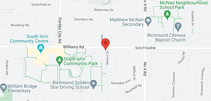 map of 9460 WILLIAMS ROAD
